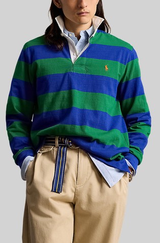 The iconic rugby shirt
