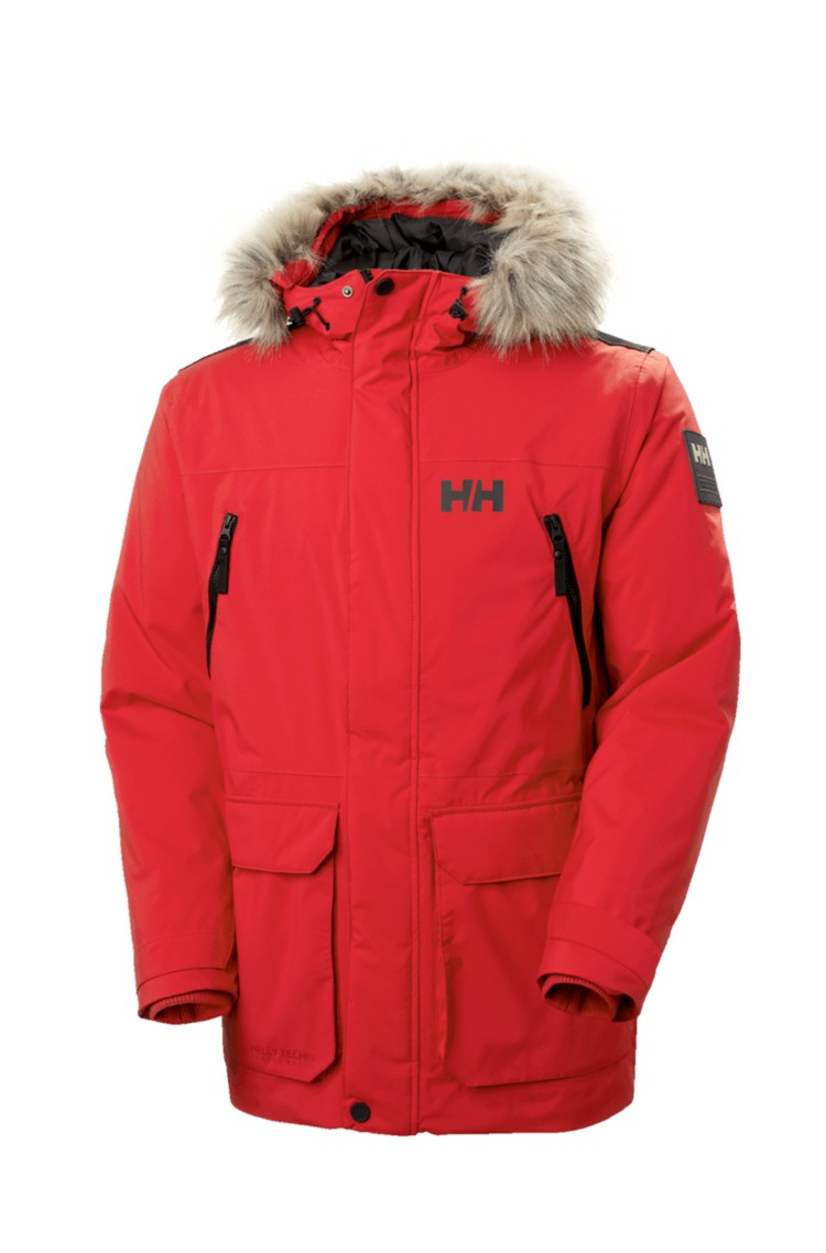 HELLY HANSEN Reine vodoodporna bunda Rdeča - Red 