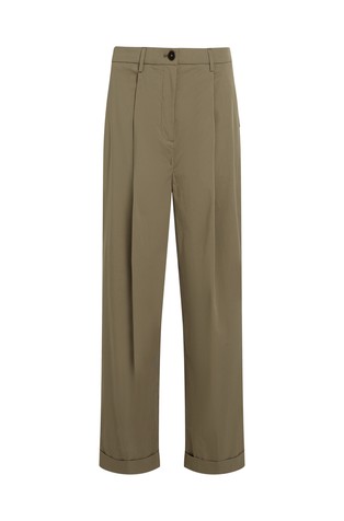 TOMMY HILFIGER Relaxed Chino Trousers With Pleats Green 6