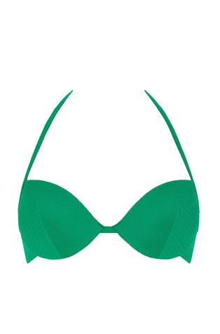 PASSIONATA Lila zgornji del kopalk z oporo Zelena - Green 4