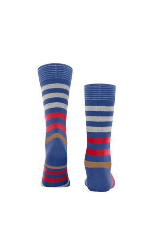 BURLINGTON Blackpool Men Socks Deep Blue / Multi 3