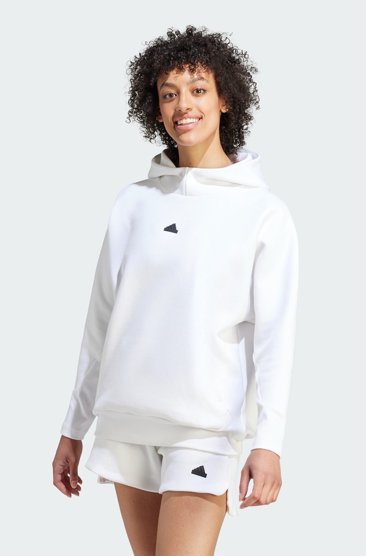 ADIDAS Z.N.E. Overhead Hoodie White 