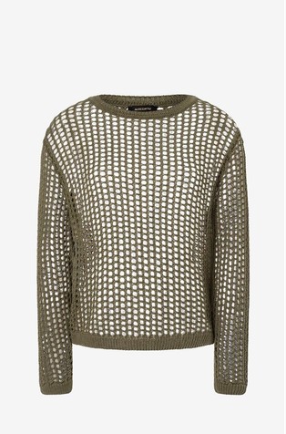 Ajour sweater in viscose