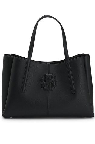Tote torba iz umetnega usnja z dvojnim B monogramom