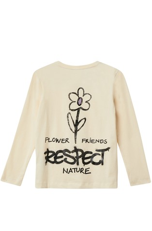 Loose fit long sleeve with large back print