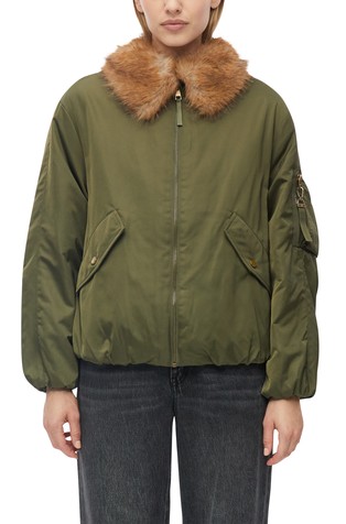 s.Oliver x Heidi Klum jacket with detachable collar
