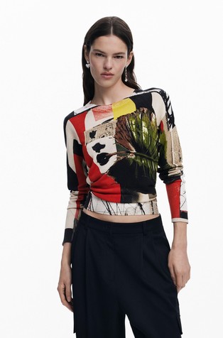 Sweater designed by Mr. Christian Lacroix