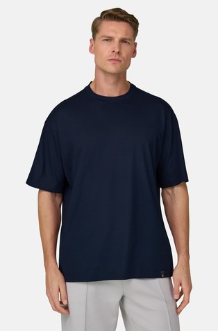 Relaxed fit majica s kratkimi rokavi iz S.Cafè jerseya