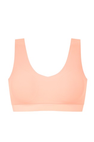 SoftStretch podložen modrček z V-izrezom