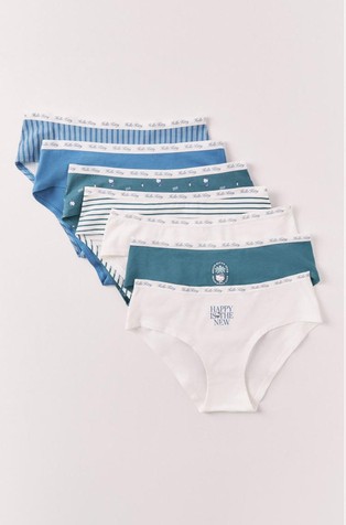 Hello Kitty paket 7 spodnjih hlačk iz raztegljivega bombaža