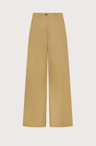 Ravne platnene hlače