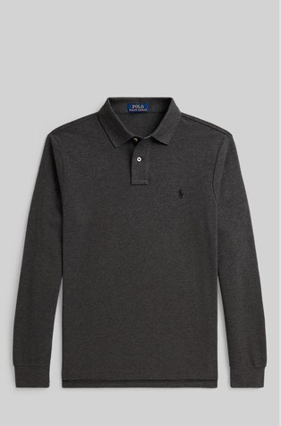 Custom Slim Fit Mesh Polo Shirt