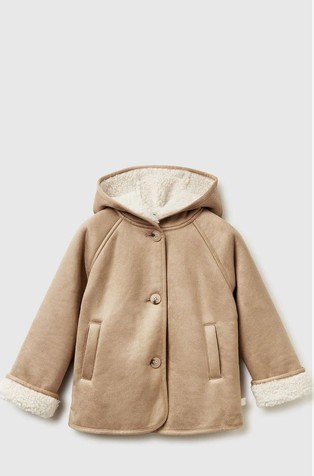 Jakna iz semiša s kapuco