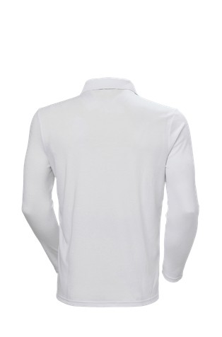 HELLY HANSEN Crewline Long Sleeve Polo White 2