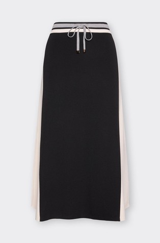 Dvobarvno krilo z elastičnim pasom