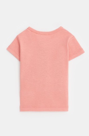 BENETTON Organic cotton t-shirt Pink 2