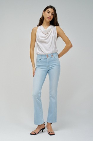 SALSA JEANS Secret Push In Bootcut Jeans Blue 4