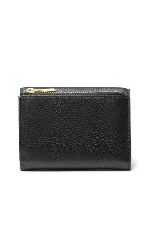 MICHAEL KORS Bryant Medium Pebbled Leather Wallet Black 2