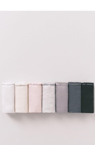 Pack of 7 stretch cotton panties