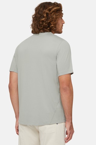 Stretch Cotton Jersey T-Shirt BOGGI MILANO