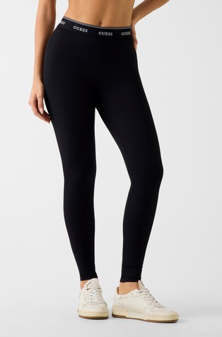 Logo waistband leggings