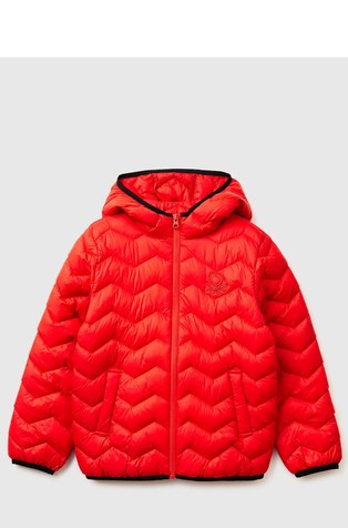 Padded jacket with hood