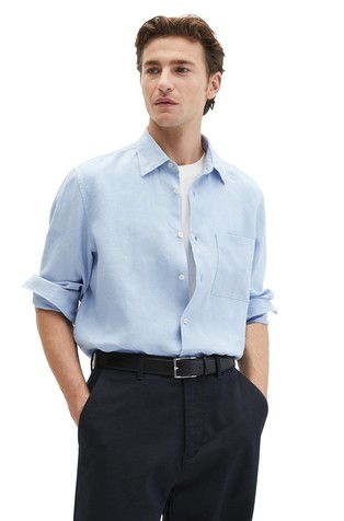 Regular fit lanena srajca