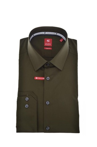 Slim fit City srajca z dolgimi rokavi