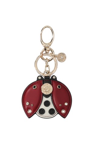 Keyring with ladybug