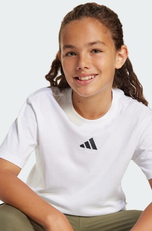 ADIDAS Essentials unisex majica s kratkimi rokavi Bela - White 4