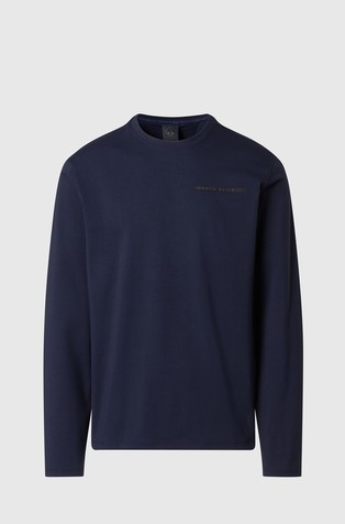 Long-sleeved jersey T-shirt