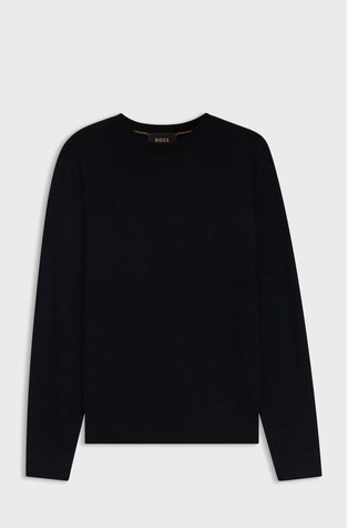 Pleten pulover iz volnene mešanice