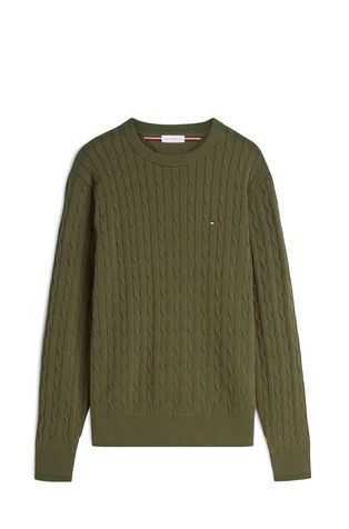 Relaxed fit strukturirano pleten pulover