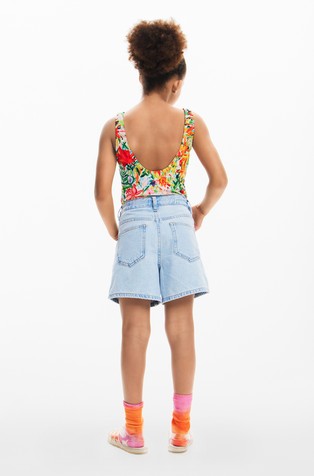 DESIGUAL Tropical print swimsuit Multi 2