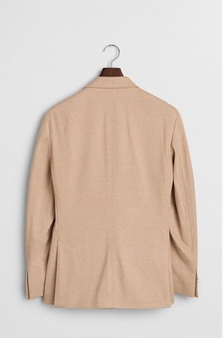 GANT Slim fit suknjič z enorednim zapenjanjem Bež - Dark Khaki 2