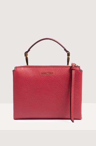 COCCINELLE Arlettis Signature Mini Handbag Red 2