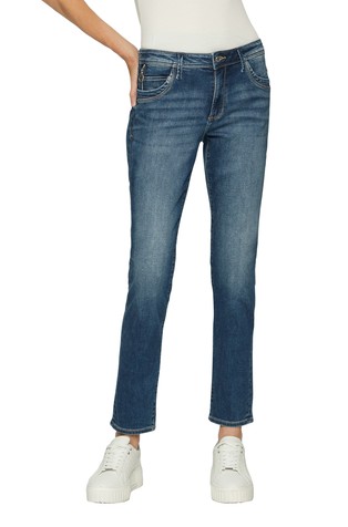 Slim fit  jeans with zip detail