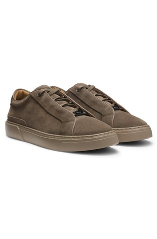 Gary low-top trainers in suede