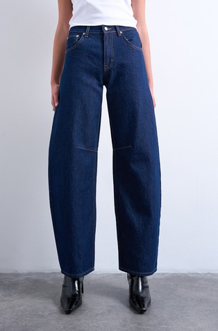TSBARREL High rise Barrel Fit Jeans