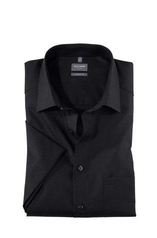 Luxor comfort fit bombažna srajca s kratkimi rokavi