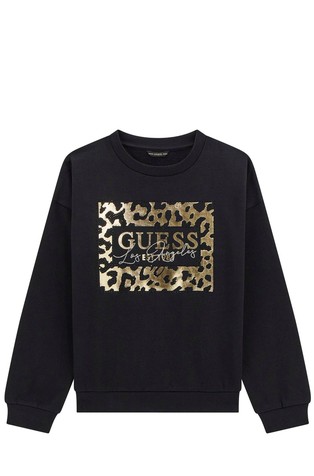 Rhinestones logo sweatshirt