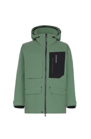 DIDRIKSONS Fractus Waterproof Jacket Dark Moss 7