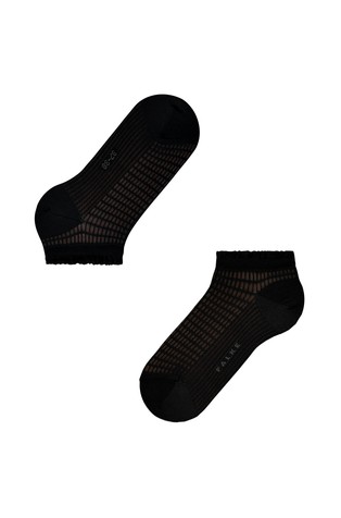 FALKE Grassbraid Women Sneaker Socks Black 5