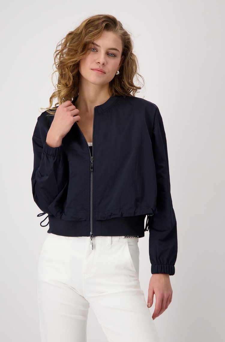 MONARI Jacket with double hem Dark Blue 
