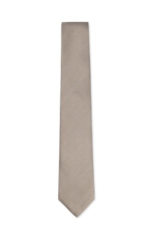 Italian-silk tie with jacquard pattern