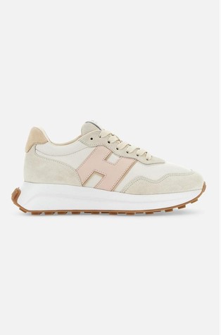 H641 Suede and Smooth Leather Sneakers