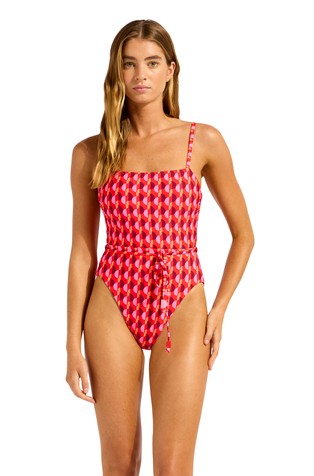 Sorrento obojestranske enodelne kopalke