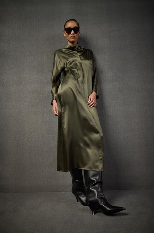 Irene svilena obleka