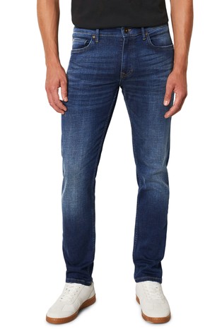 Sjöbo straight fit jeans in stretch organic cotton