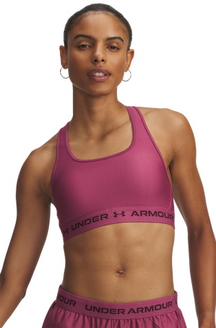 Armour® Mid športni top s prekrižanimi naramnicami